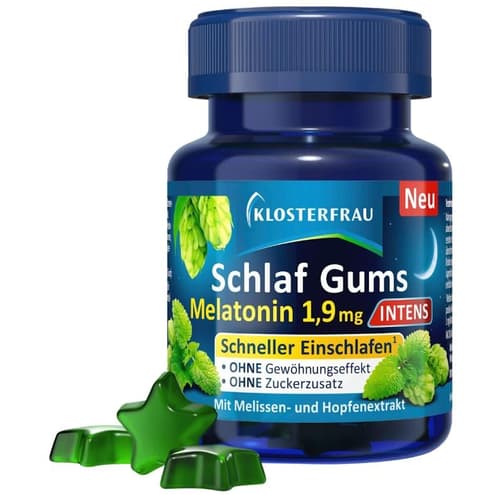 Klosterfrau Einschlaf Gummies mit 1,9mg Melatonin 30 Gums