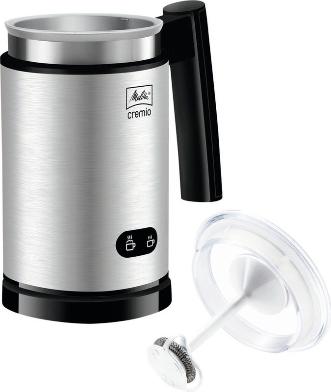 Cremio - Melkschuimmaker - Roestvrij Staal - Voor Koffiespecialiteiten