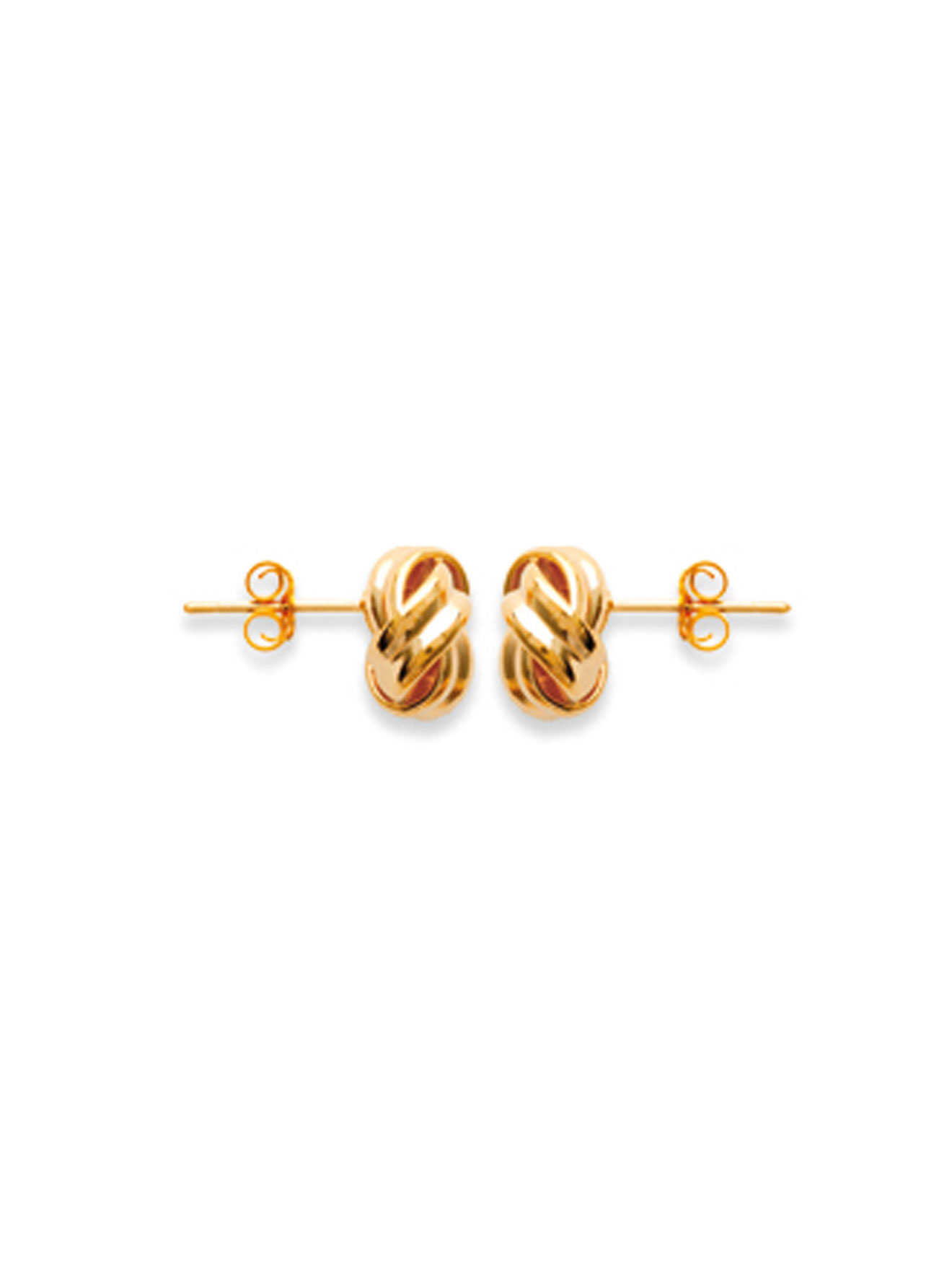Boucles d'oreilles torsade