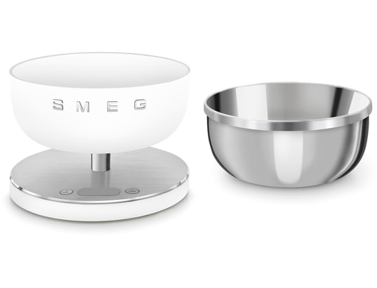 SMEG - Balance de cuisine KSC01WHMWW Blanc Mat