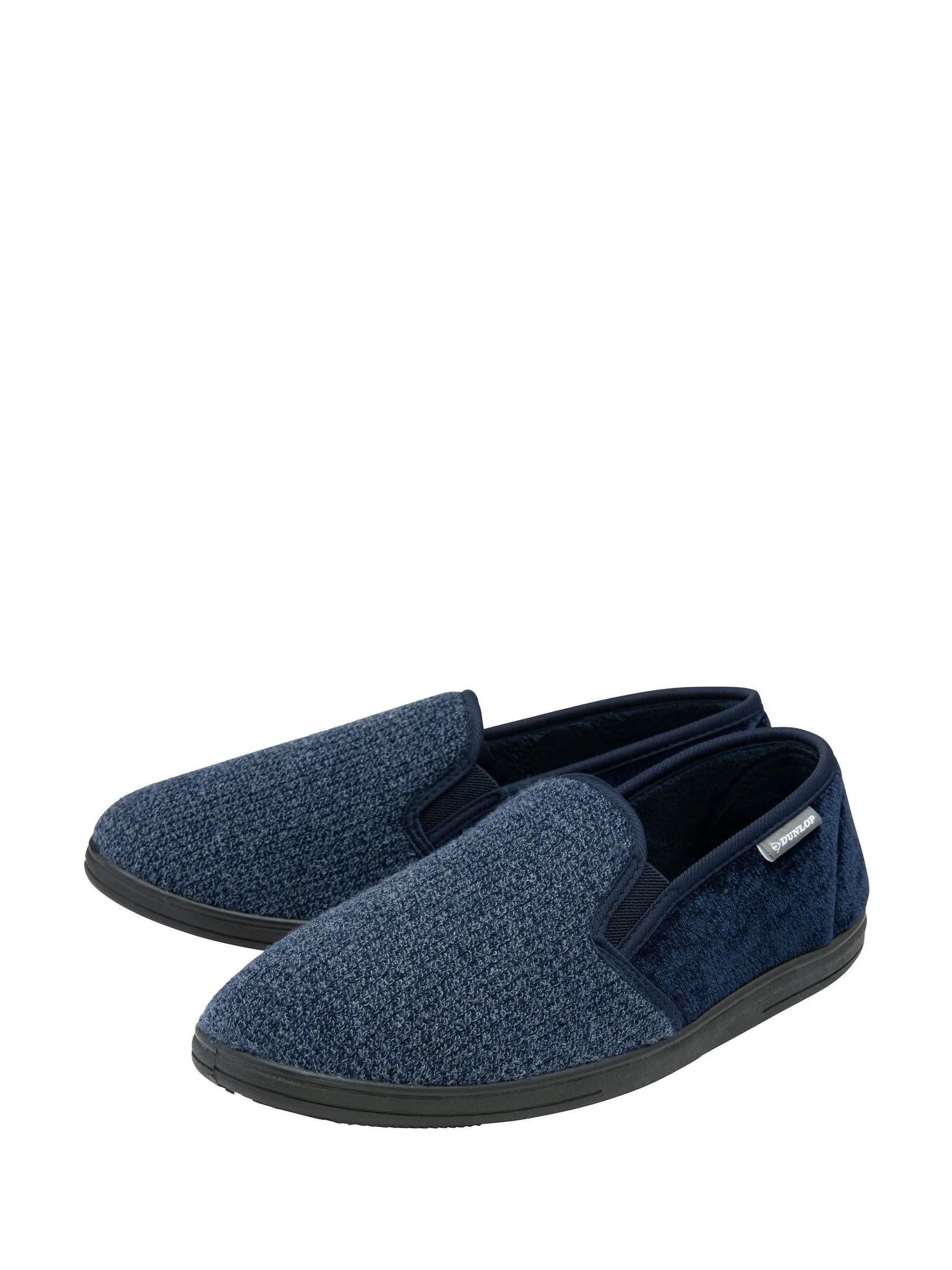 Blauw - Dunlop dubbele inzet Volle pantoffels