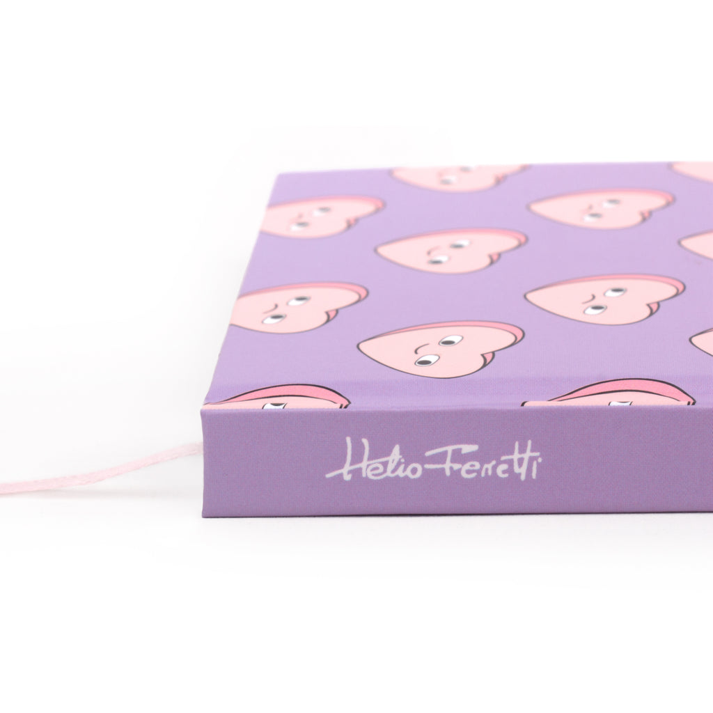 Conjunto Caderno+Caneta - Happy Unhappy Purp