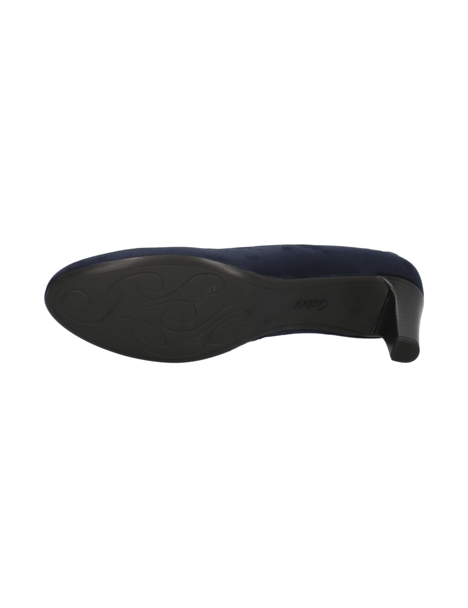Veloursleder Pumps