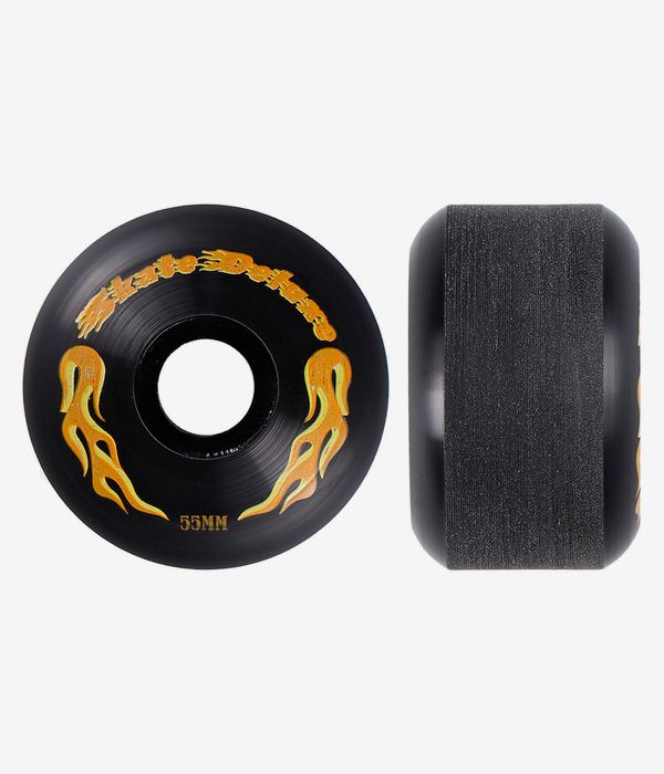 skatedeluxe Flame Conical ADV Rollen (black) 55mm 99A 4er Pack
