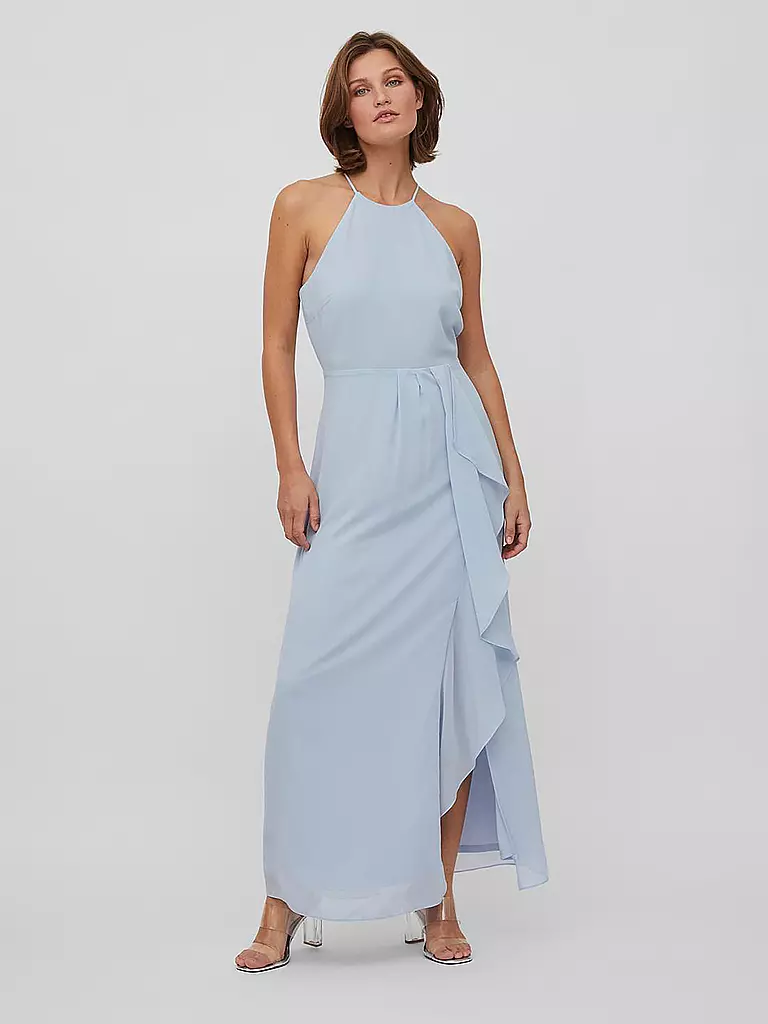 VILA Abendkleid VIMILINA  hellblau