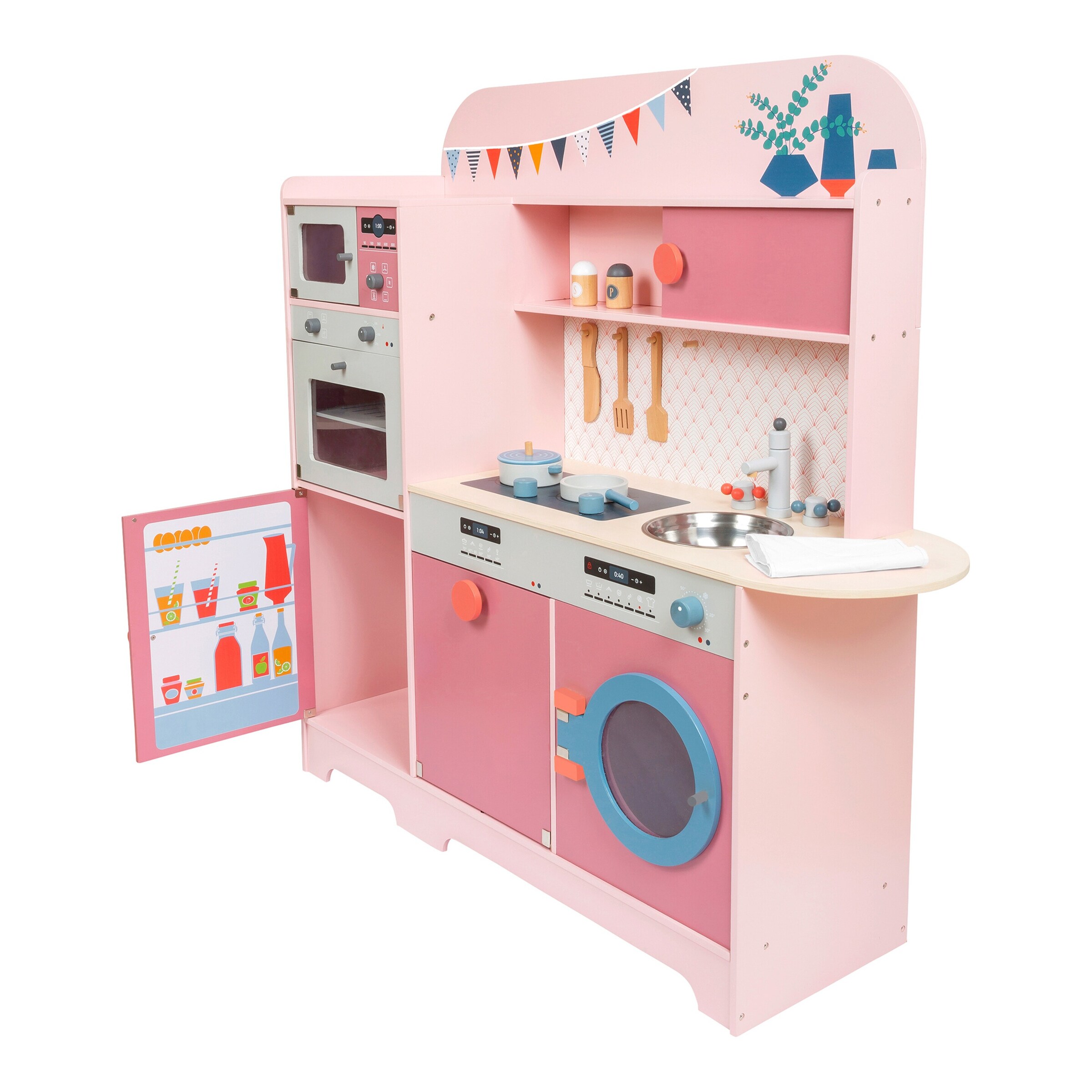 small foot Kinderküche Rosa Gourmet