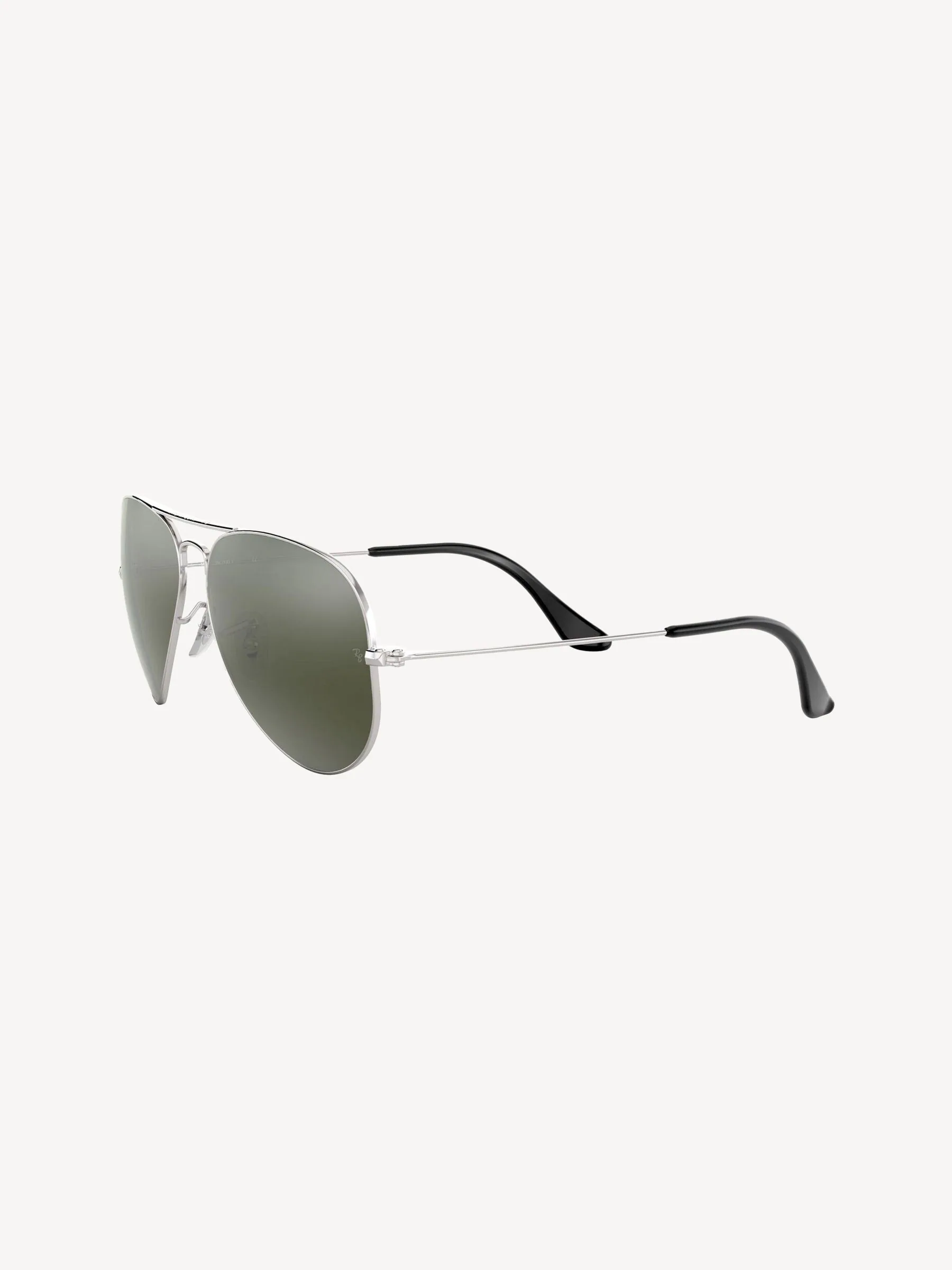 Zilverkleurige spiegelglazen - Ray-Ban XL zonnebril