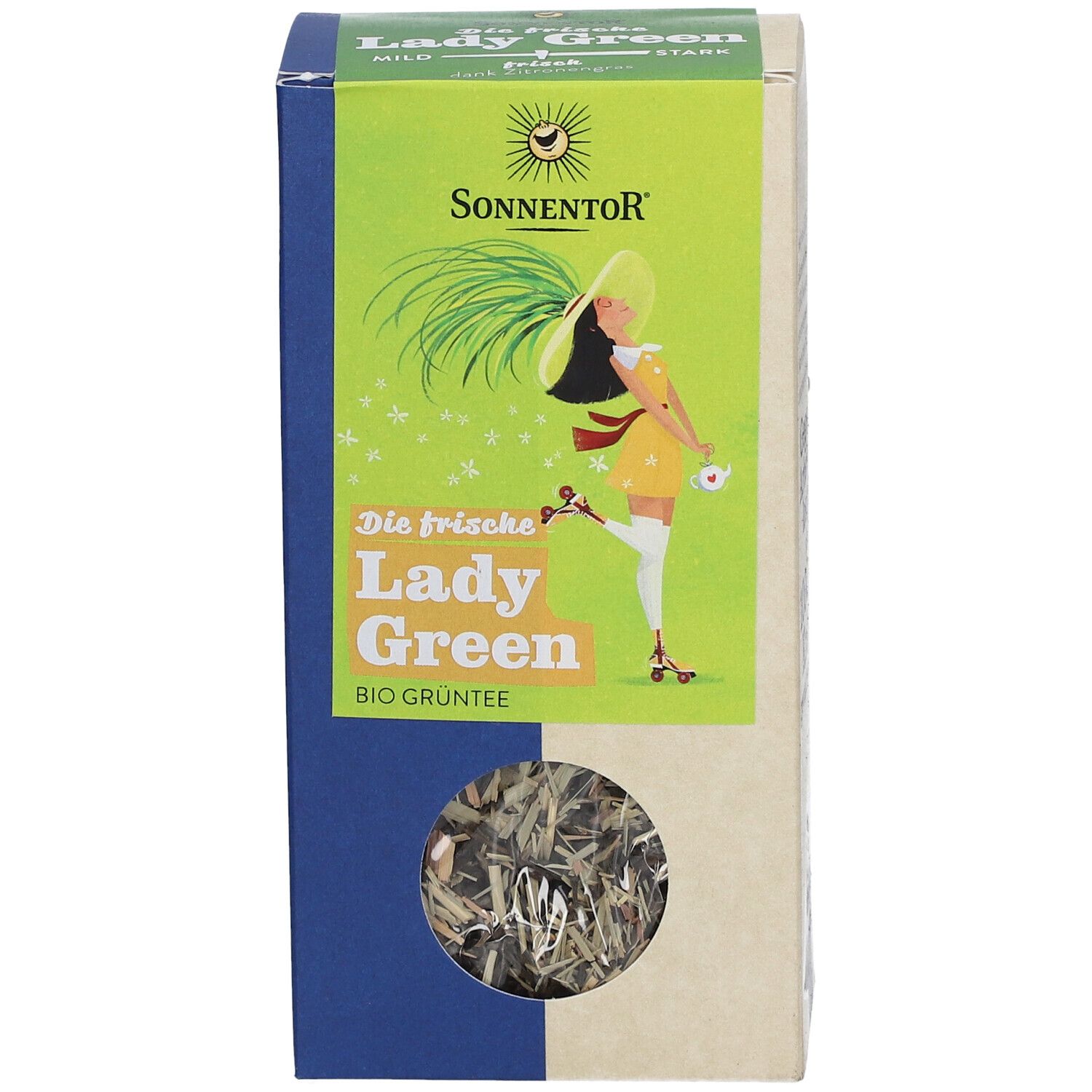 Die frische Lady Green Tee lose