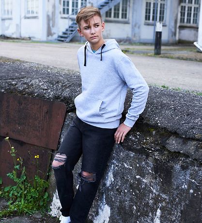 Hound Jeans - Wide w/ Holes - Blåck Denim