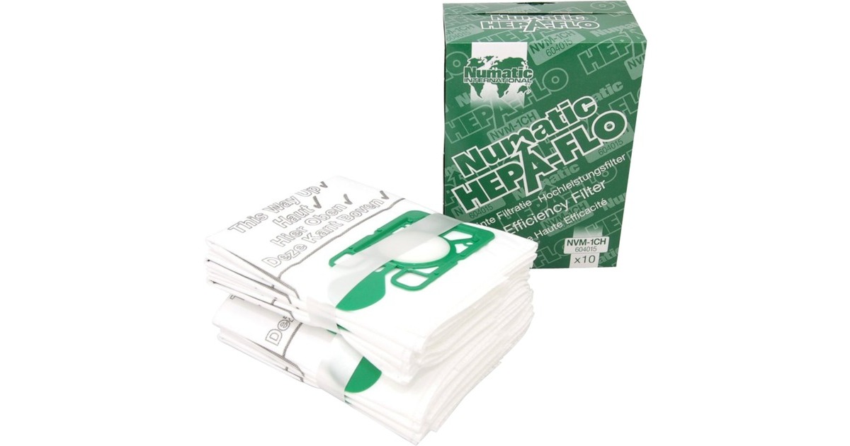 NumaticNVM-1CH, Hepaflo stofzuigerzakken  (10 stuks)