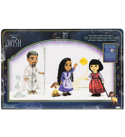 Disney Wish Dukke-gaves?t - 15 cm - Asha/Dahlia/Magnifico