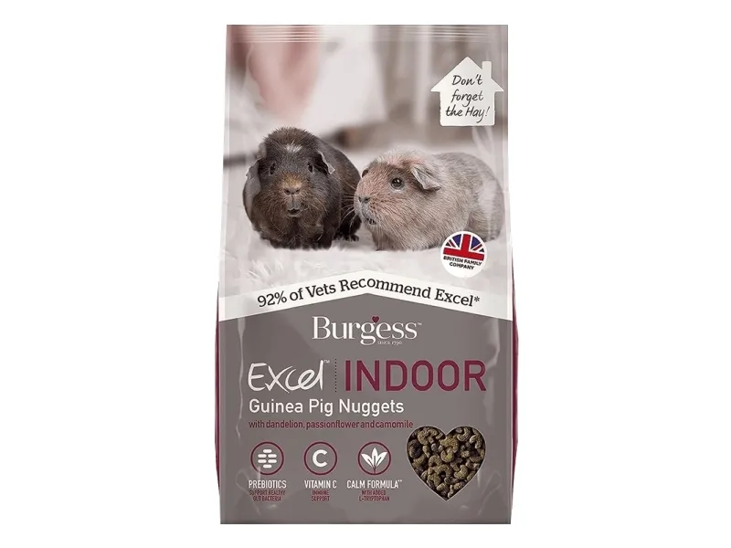 Burgess Excel Guinea Pig Blackcurrant & Oregano 1,5 kg