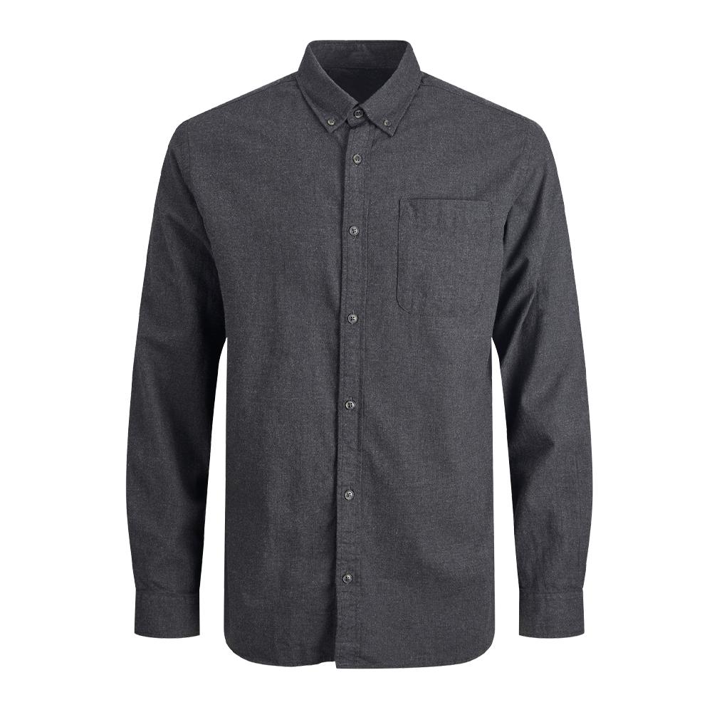 Jack & Jones Chemise Manches longues Grise Homme Jack & Jones Oxford