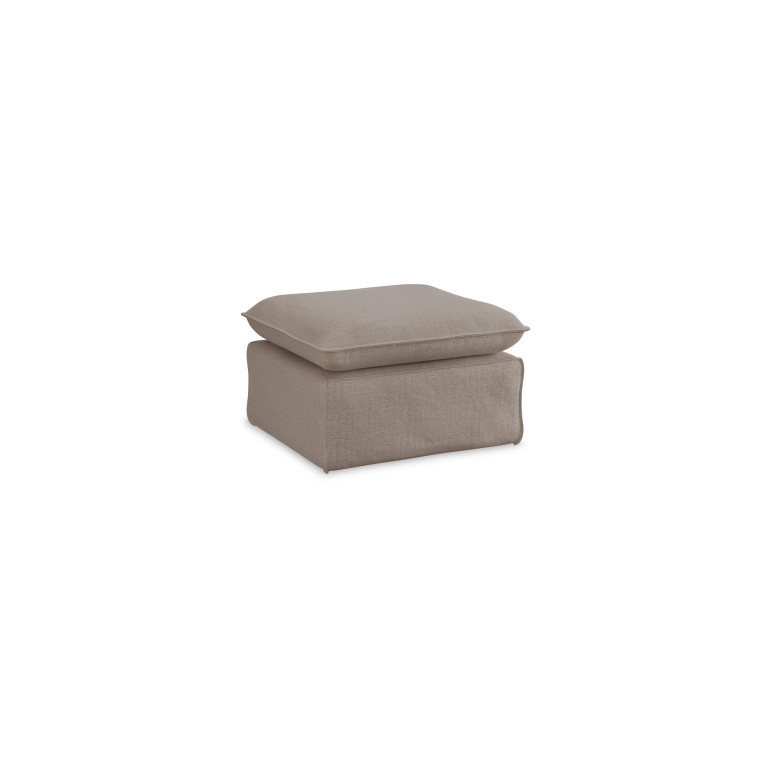 HKliving Nomad hocker Linen, Army Green
