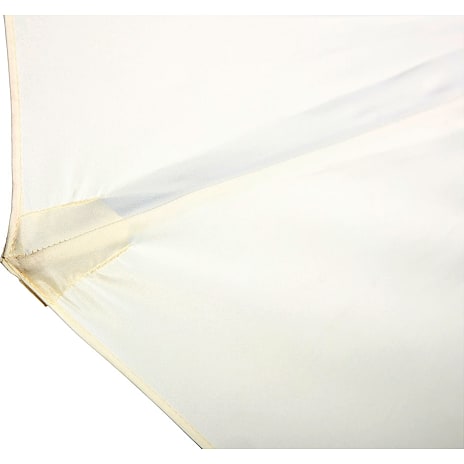 Como hængeparasol inkl. fod - off white/sort