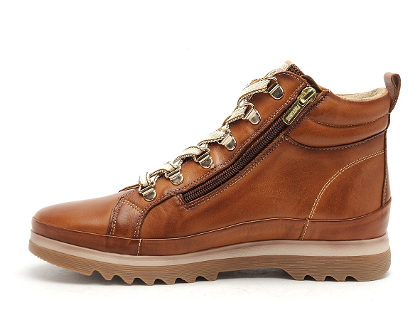 Pikolinos boots bottine plates femme w3w 8564 marron