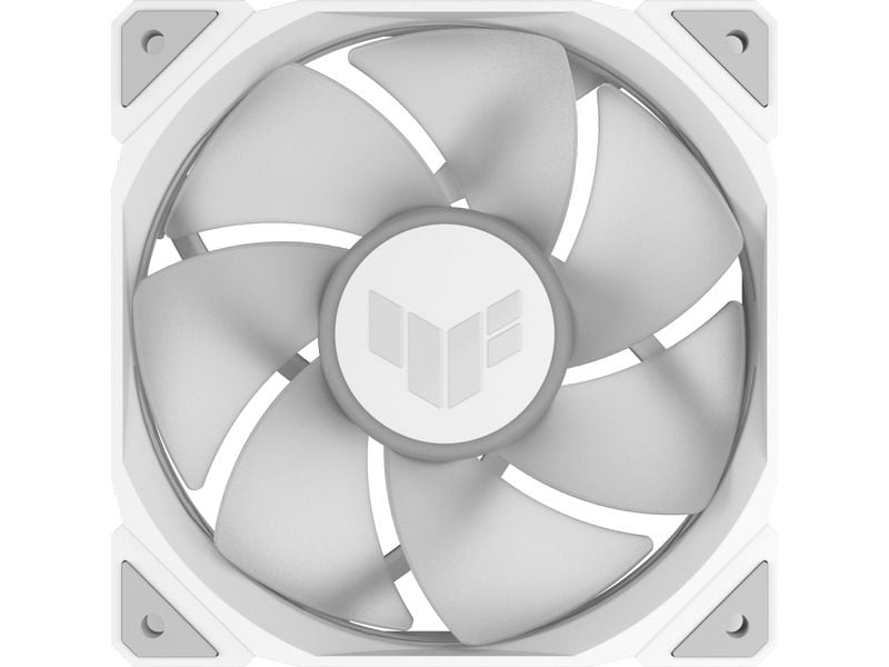 ASUS PC-Lüfter TUF Gaming TR120 ARGB Reverse 3in1 Weiss 3er-Pack 120-mm ARGB-Lüfter mit Reverse-Blade-Design
