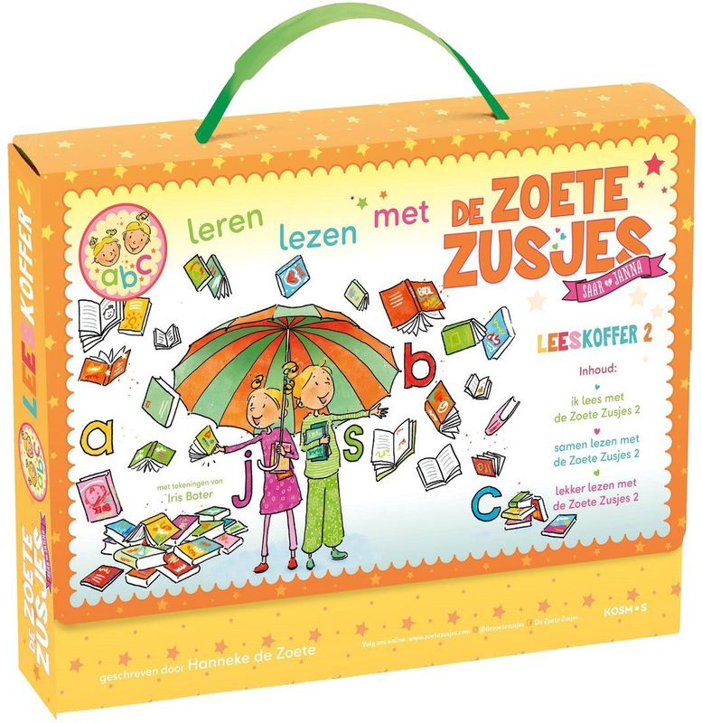 Leren lezen met de Zoete Zusjes leeskoffer 2