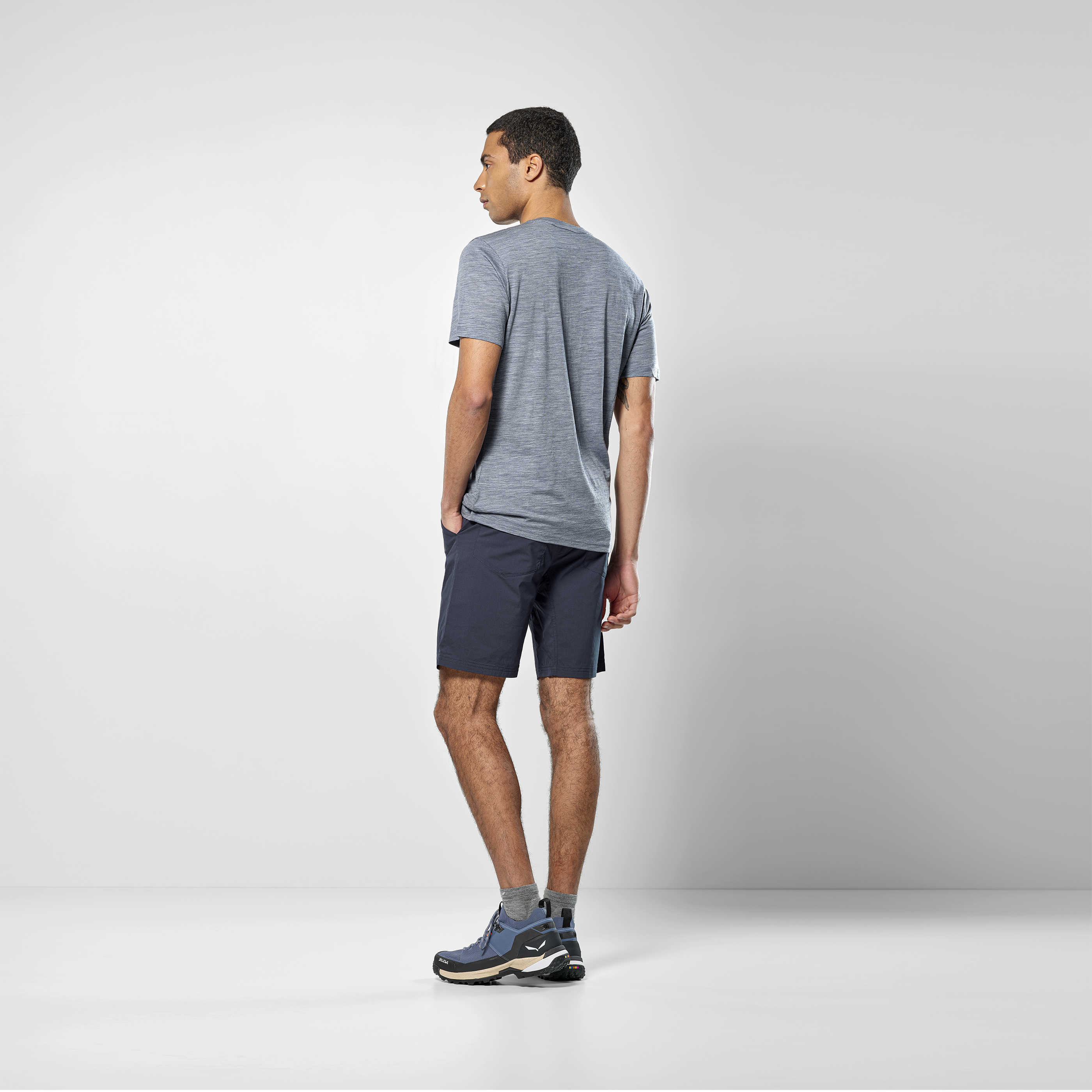 Eagle Minilogo Merino T-Shirt Herren