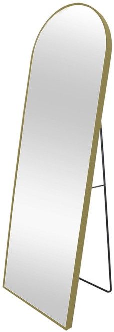 Spiegel Matt Bronze Standing Arched B50 x H150 cm