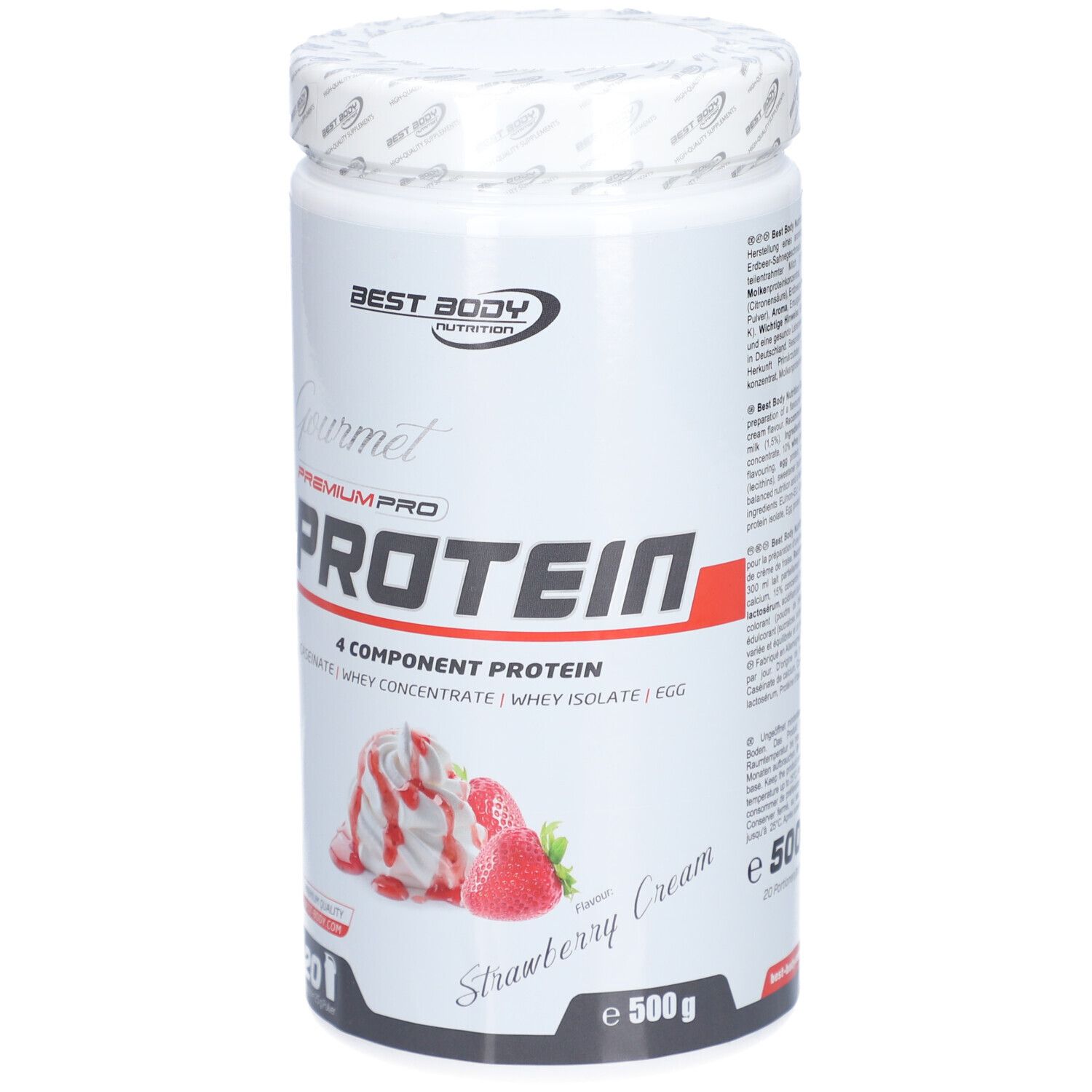 Best Body nutrition Gourmet Strawberry Cream