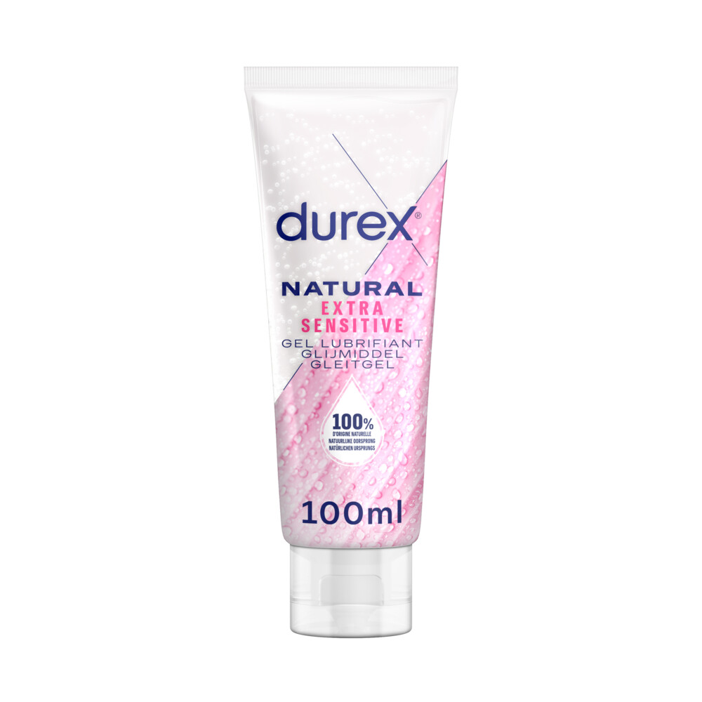 Durex Glijmiddel Natural Extra Sensitive 100% natuurlijk100 ml