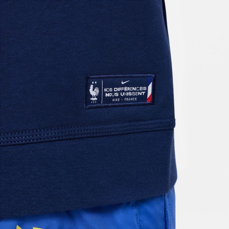 France Sweat à Capuche NSW Club FZ - Bleu Marine/Blanc Enfant