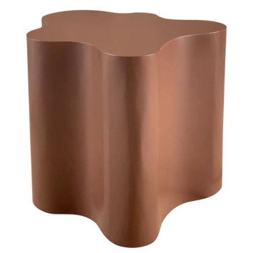 KARWEI bijzettafel Elin bruin MDF hout 40 x 50 cm