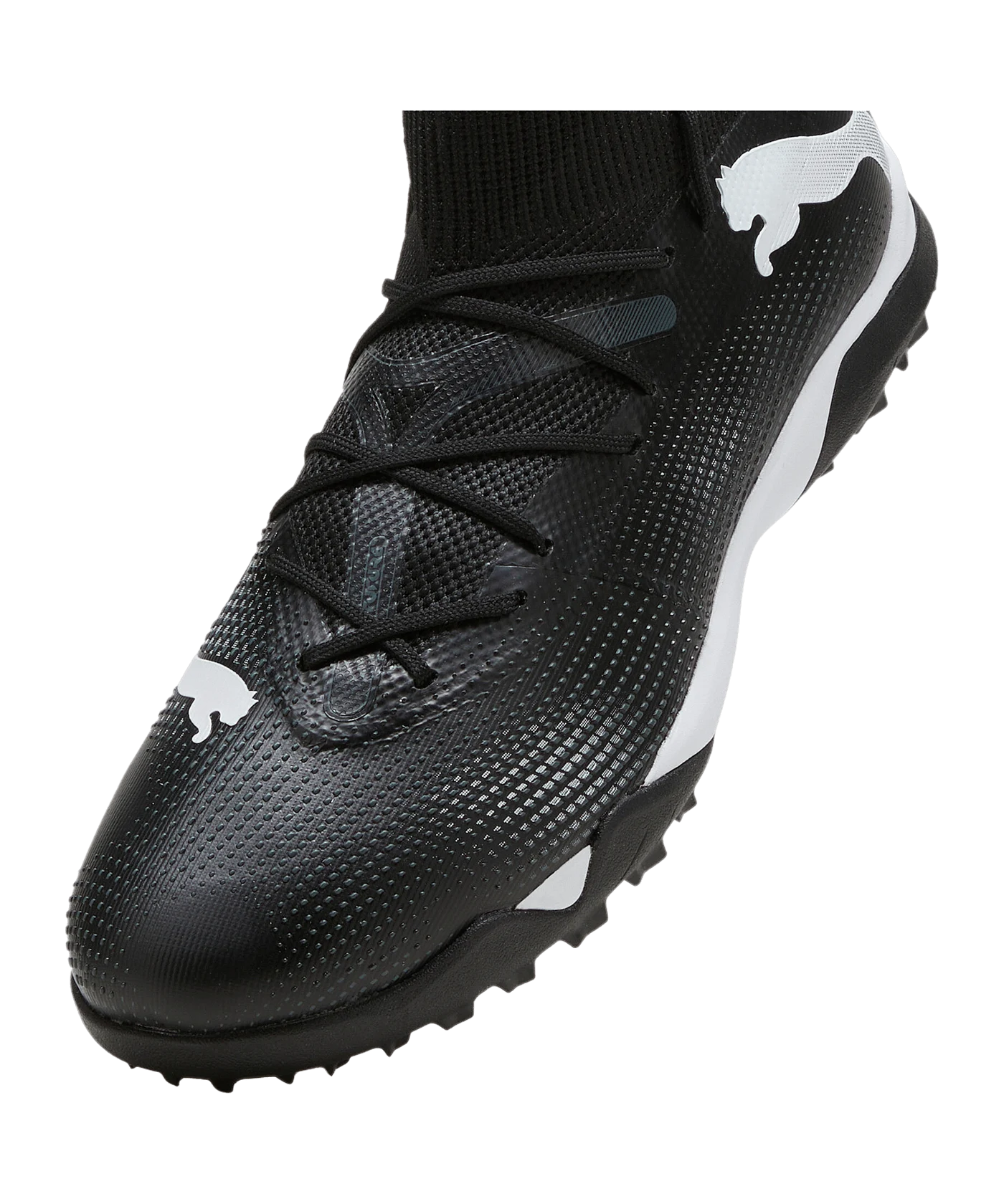 PUMA FUTURE 7 Match TT Eclipse Schwarz Weiss F02
