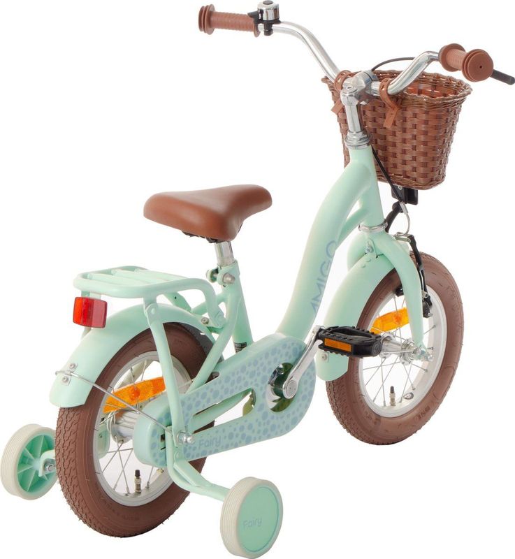 AMIGO - Fairy - Kinderfiets - Mintgroen - Staal - 12 Inch