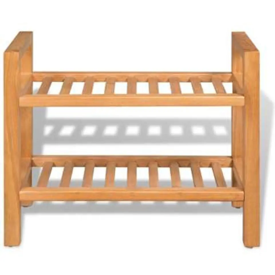 vidaXL - Schoenrek - Bruin - Hout