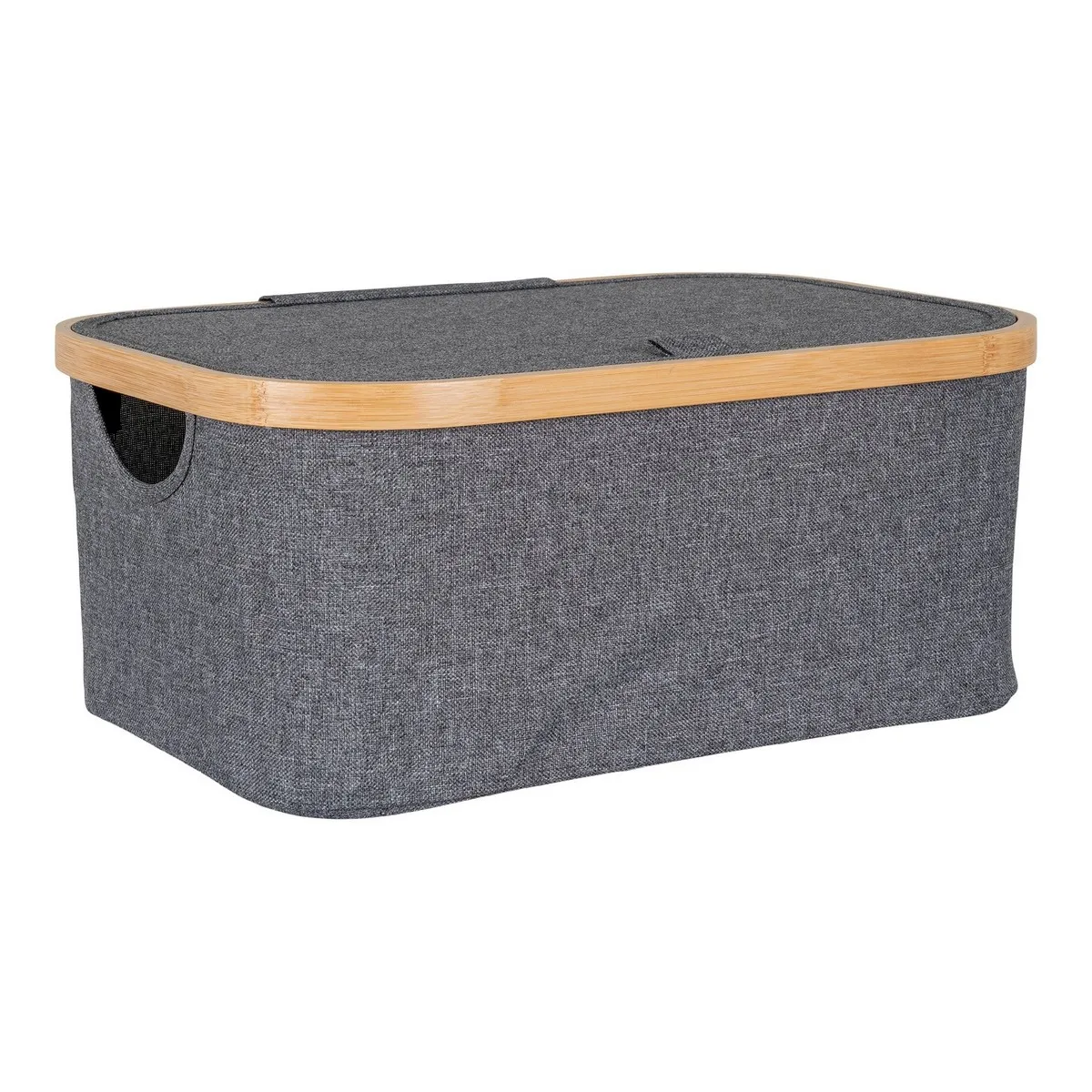 Epikasa Boîte de Rangement Noto Gris