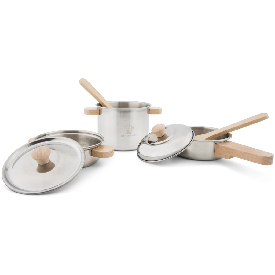 New Classic Toys Topf Set aus Metall