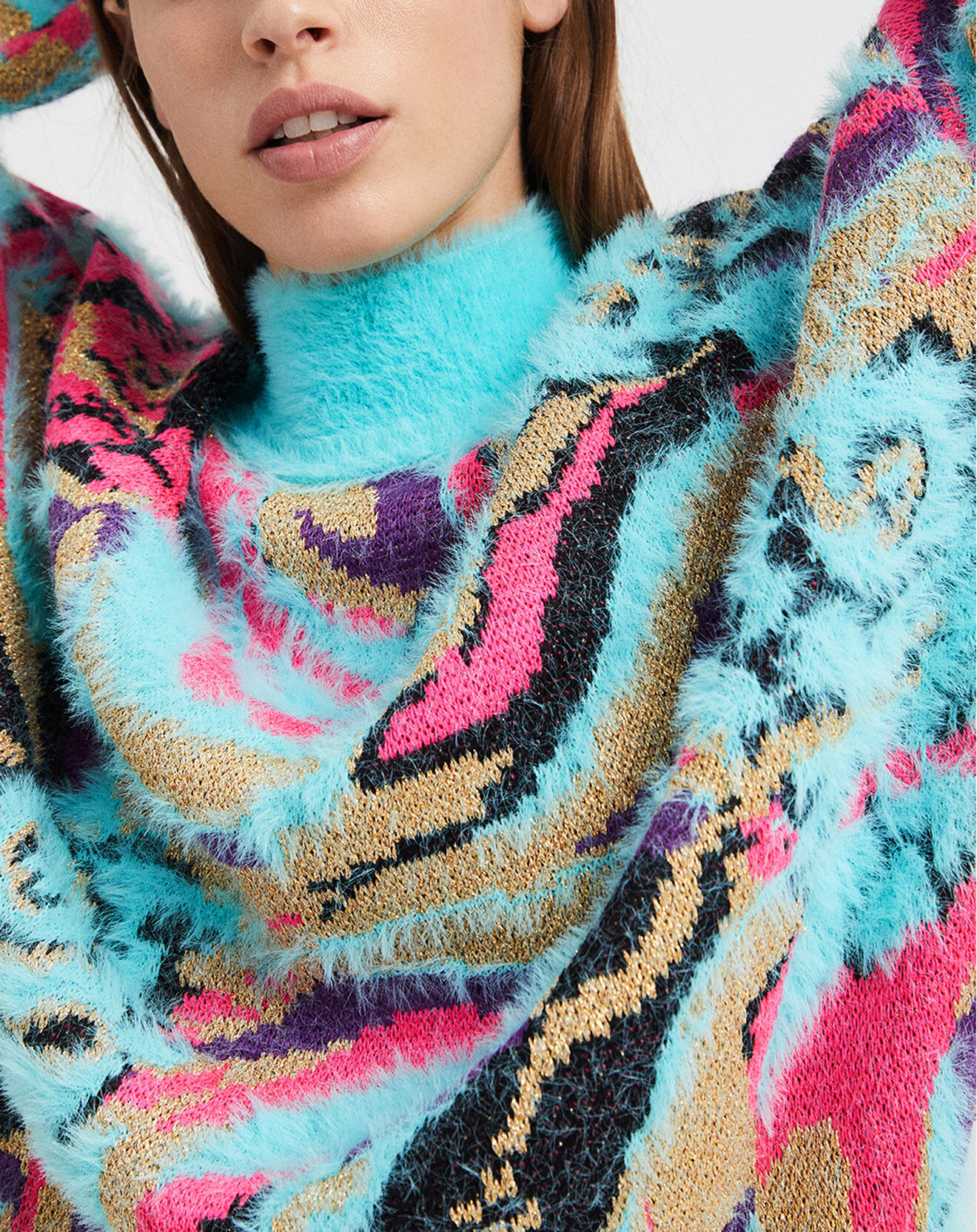 Desigual Pullover Luna beu