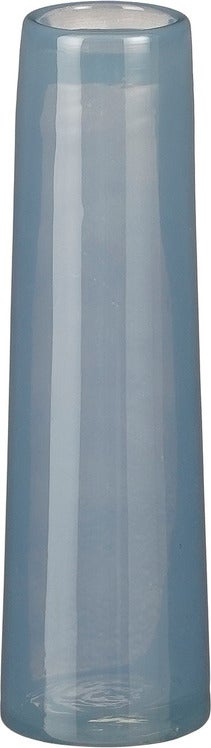 Mica Decorations vaas Xandra blauw D 7 H 23,5 cm