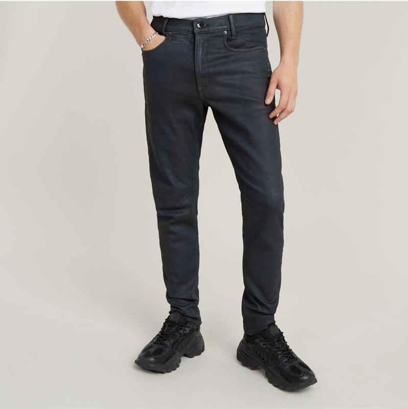 G-Star - D-Staq 3D Slim - Chino Broek - Blauw - Denim - Duurzaam