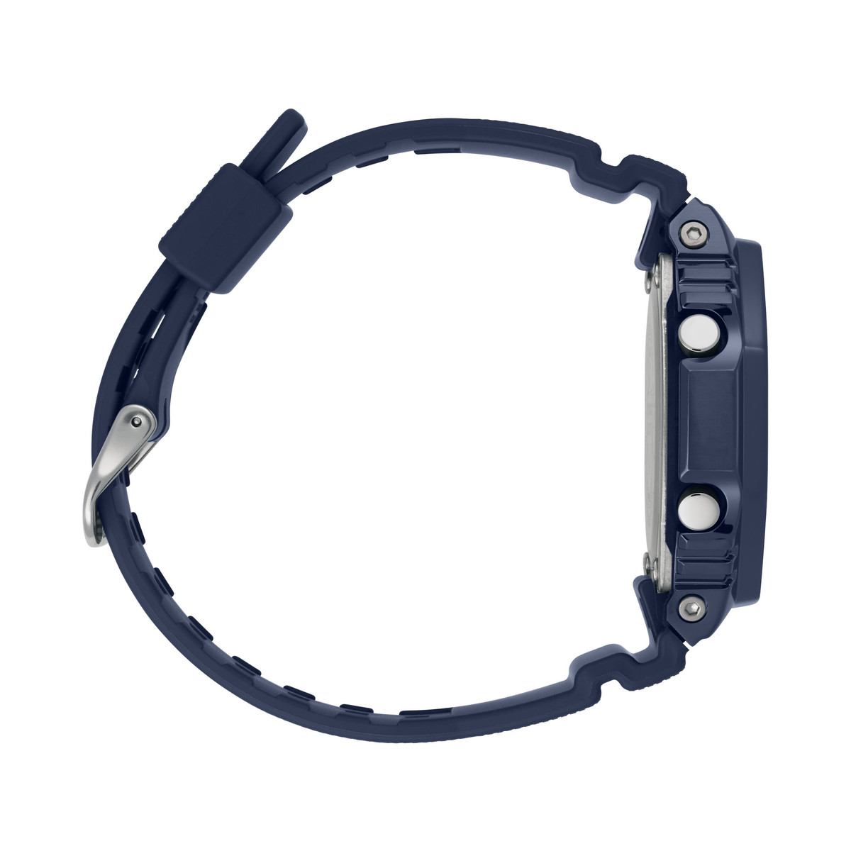 Montre G-SHOCK homme acier bracelet résine bleue