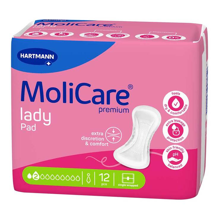 Molicare Premium lady Pad 2 Tropfen, 12 St