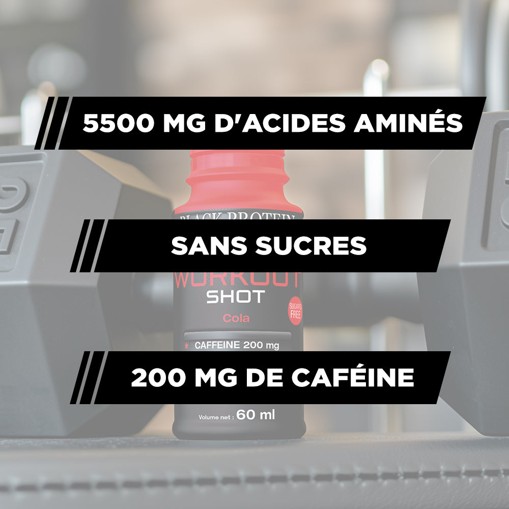 BLACK-PROTEIN Pre Workout Shot