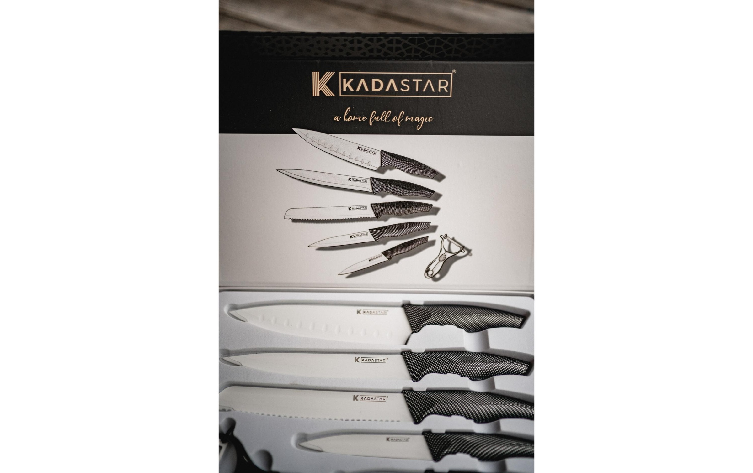 Kadastar Messer-Set »Premium White 6«