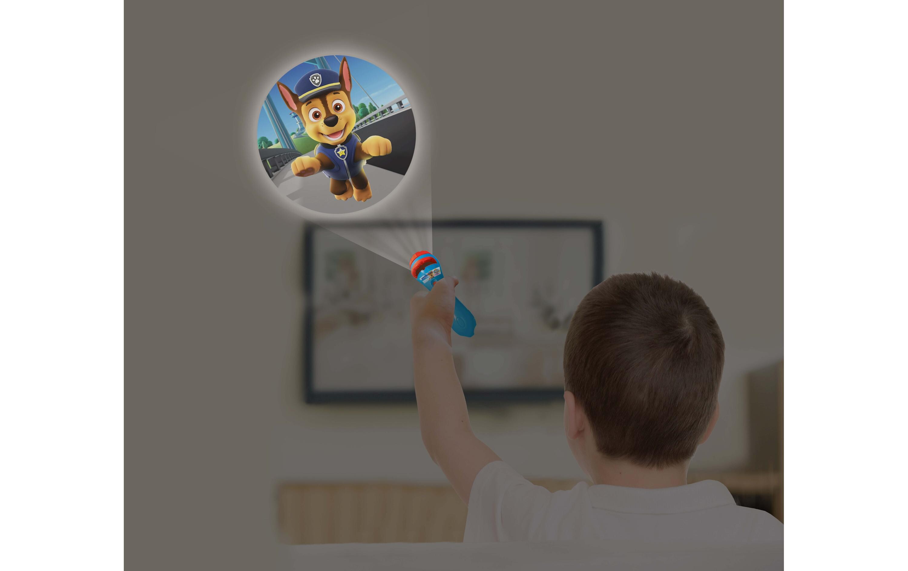 Paw Patrol Story Projektor und Taschenlampe BlauProjektor-Taschenlampe