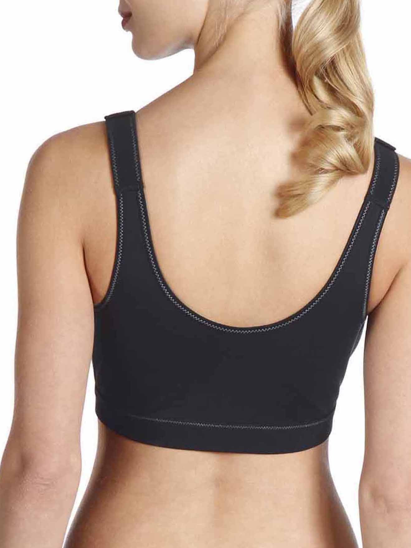 Soutien-gorge de sport, agrafé devant