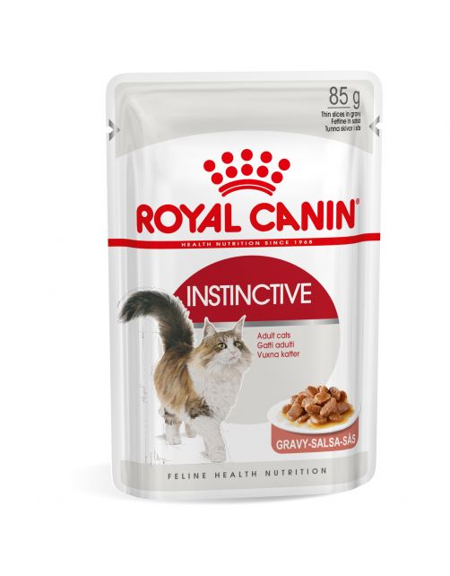Royal Canin Instinctive - In Gravy - Kattenvoer - 85 g Bonuspack