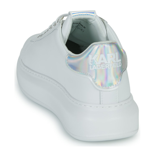 Karl Lagerfeld - KAPRI Signia Lace Lthr Blanco / Plata