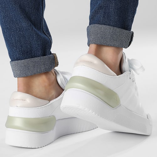 Baskets Femme Court Funk HP9842 Footwear White Green