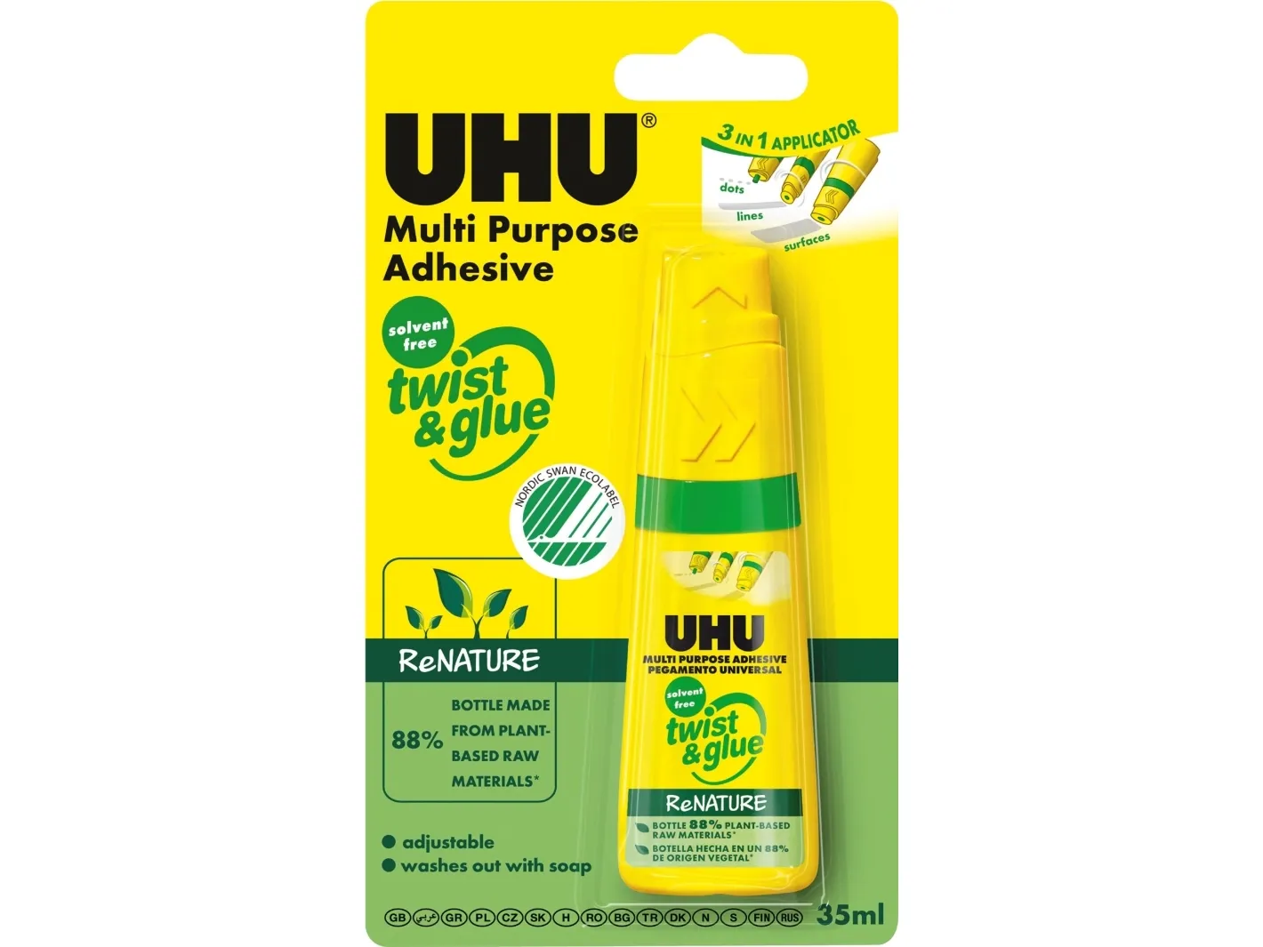 Universallim UHU® Twist & Glue, 35 ml
