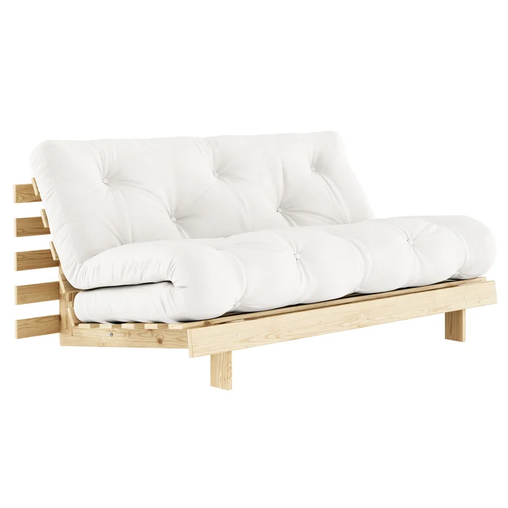 Karup Design - Roots Schlafsofa, 160 x 200 cm, Kiefer natur / natural (701)