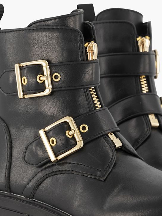 Graceland Cowboy- & Bikerboot Schwarz