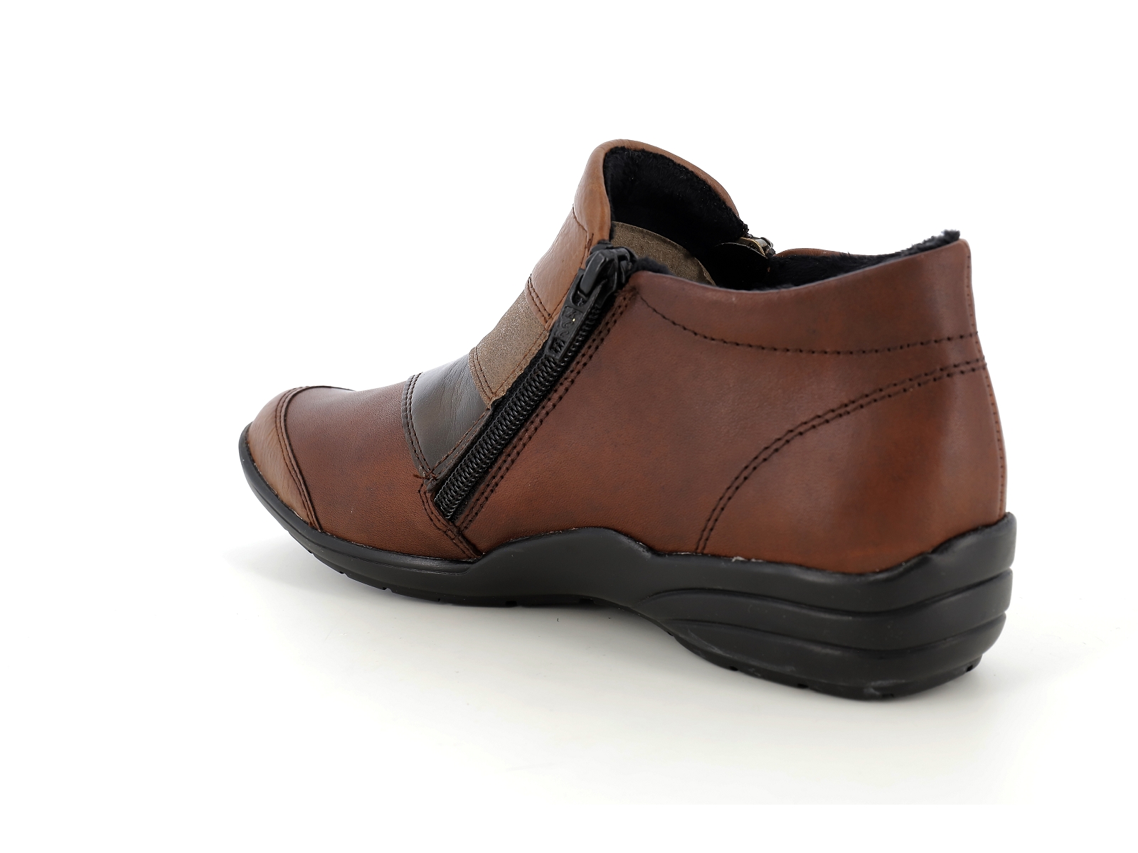 Remonte-R7678 Cuir Marron Foncé