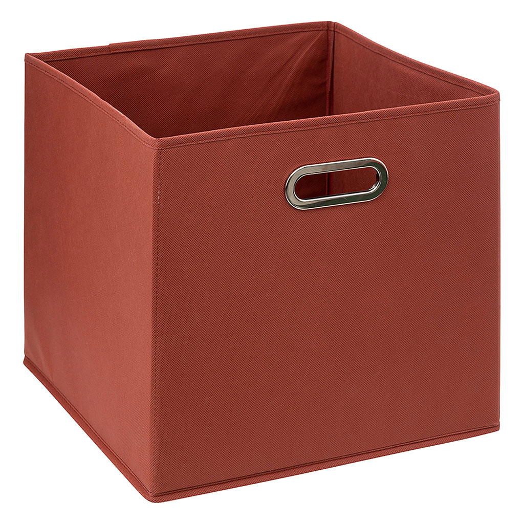 Boîte de rangement Mix'n Modul terracotta 31x31cm